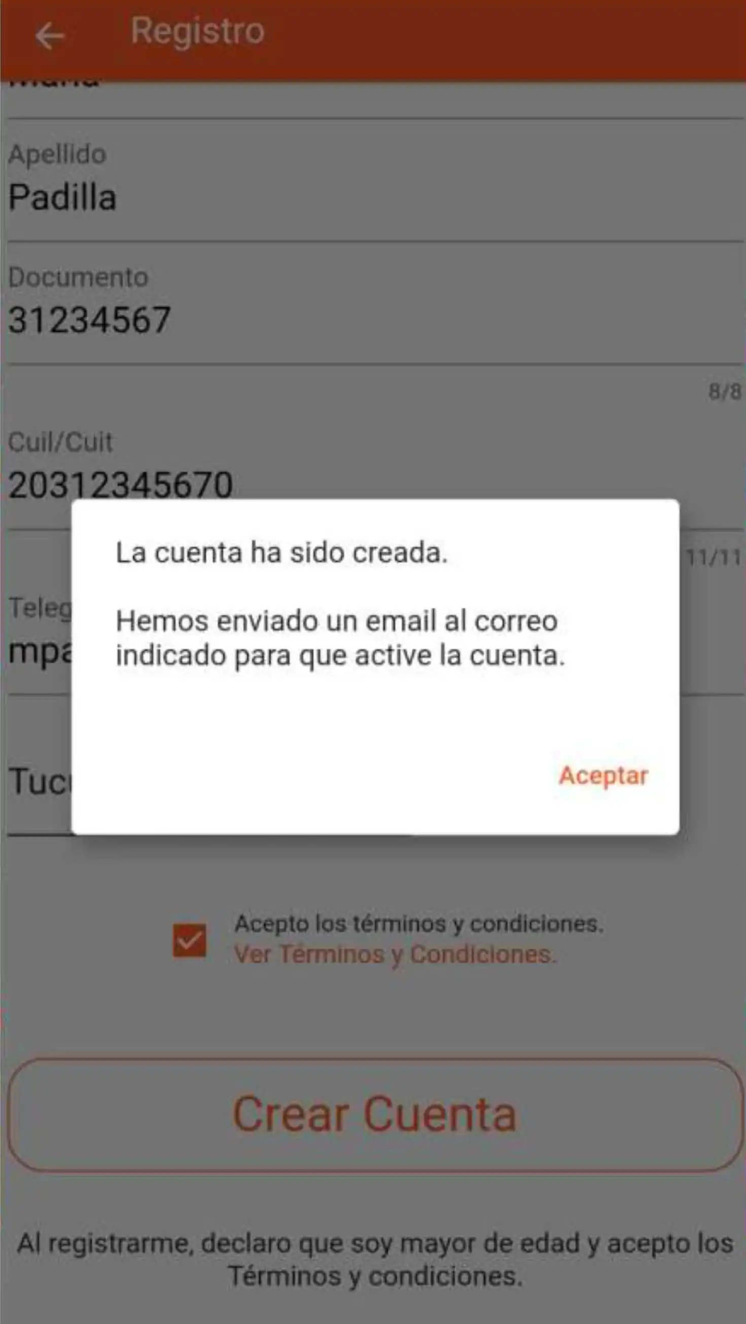 imagen captura paso a paso